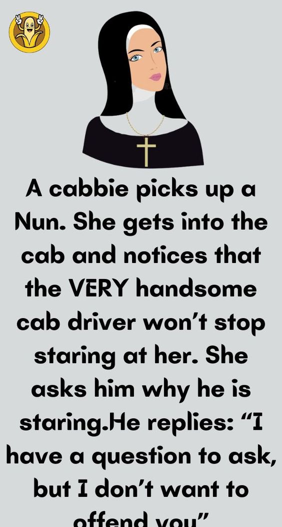 A Nun with cab driver