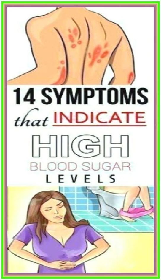 14 Signs Showing That Your Blood Sugar Is Very High