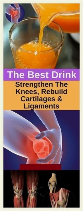 TO STRENGTHEN THE KNEES, REBUILD CARTILAGES AND LIGAMENTS -AMAZING DRINK RECIPE