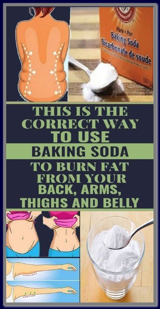 Use this Correct way to use baking soda for reducing weight