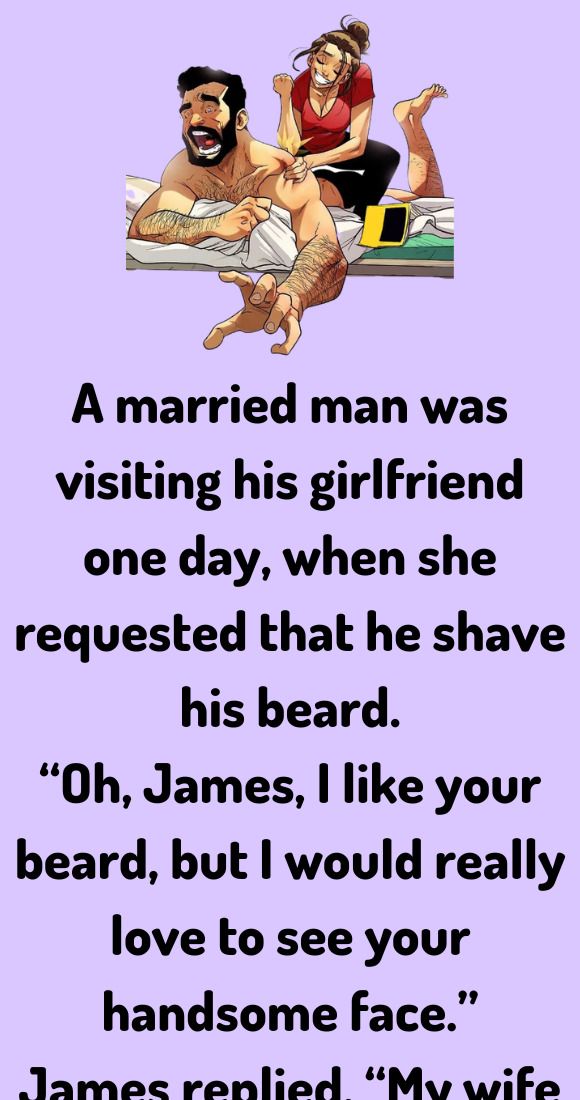 A married man was visiting