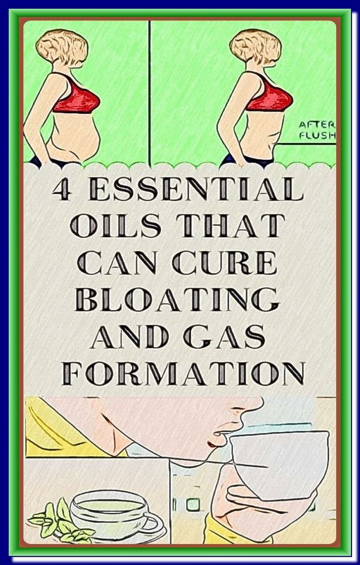 4 ESSENTIAL OILS THAT CAN CURE BLOATING AND GAS FORMATION